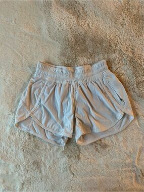 lululemon athletica white Women's Athletic Shorts